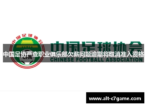中国足协严查职业俱乐部欠薪问题逾期将取消准入资格 中国足协严查职业俱乐部欠薪问题逾期将取消准入资格